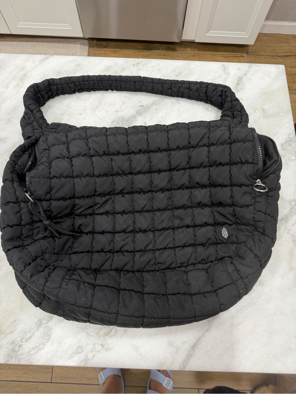 Free People Quilted Carryall Bag